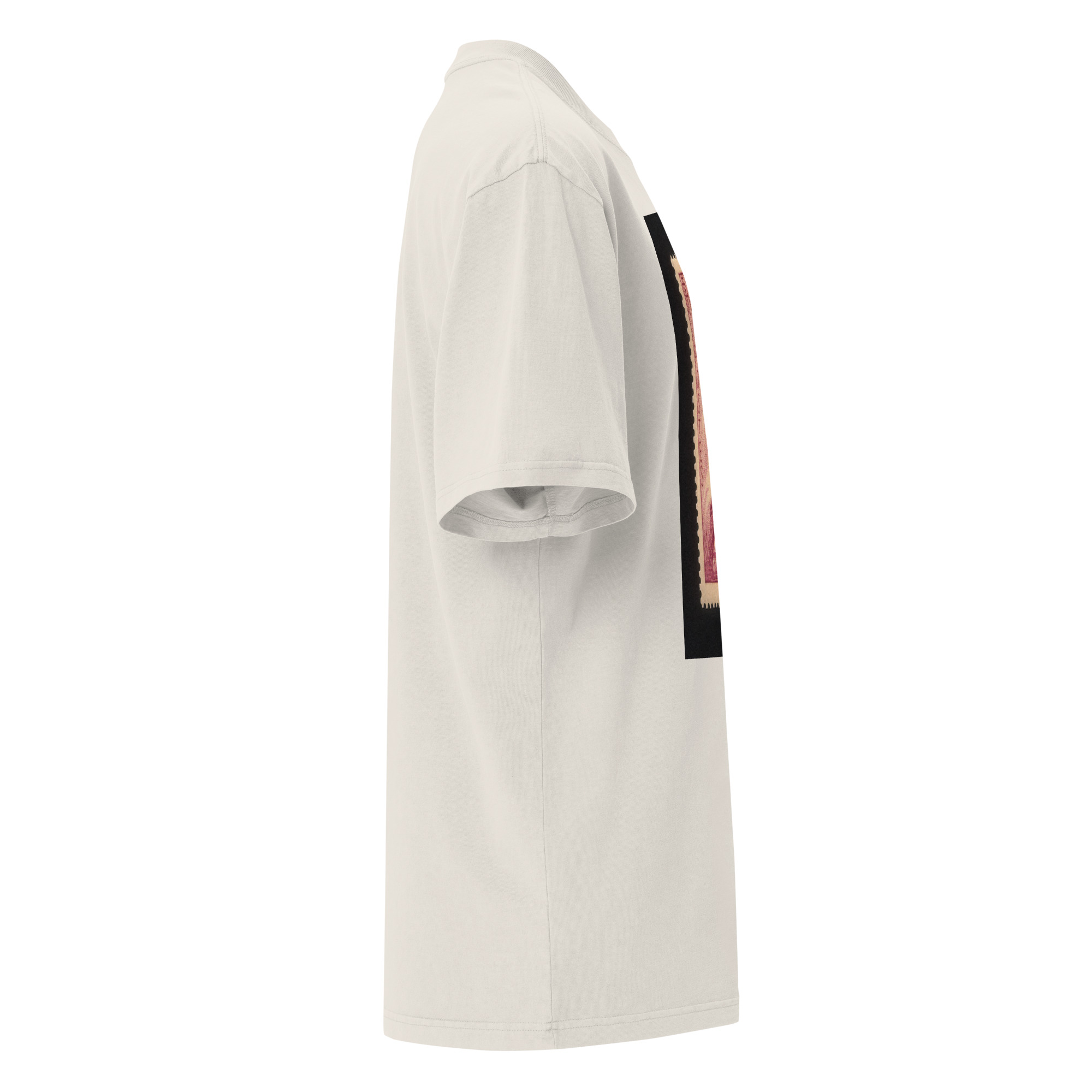 Paris Oversized faded t-shirt - Image 4